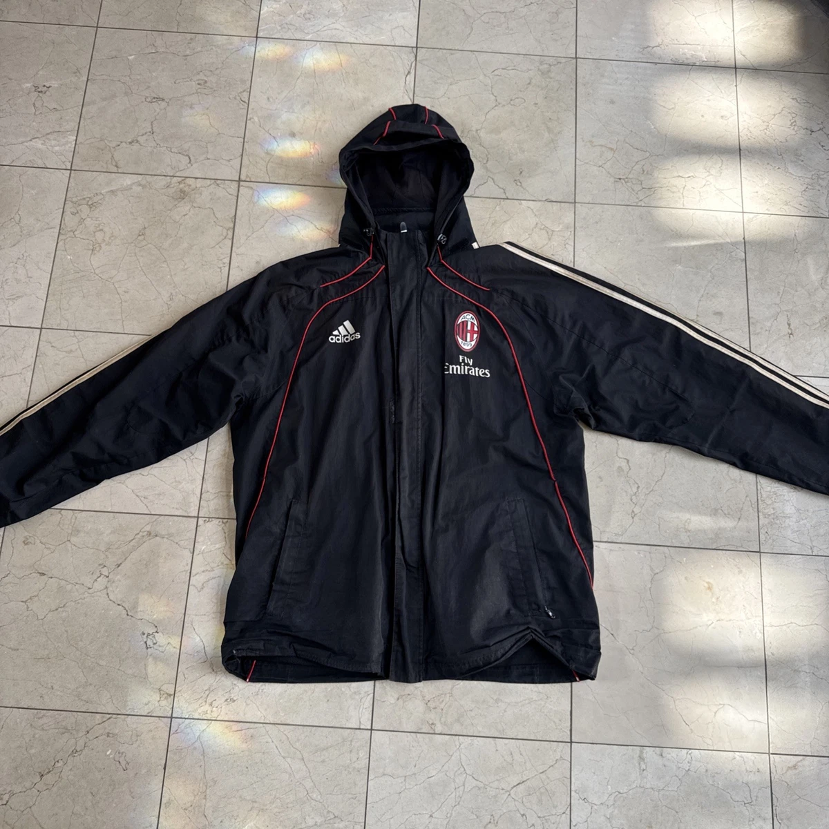 AC Milan Black International Club Soccer Fan Jackets for sale | eBay