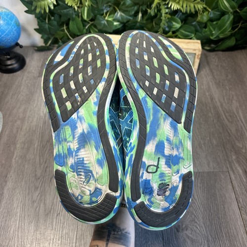 Asics Noosa Tri 14 Shoes Mens Size 11.5 Blue Tropical Running Sneakers 1011B368 - Picture 9 of 10