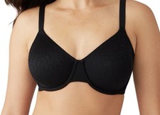 WACOAL 855345 Inside Job Underwire Bra Black Sz 38G
