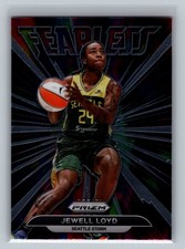 Jewell Loyd 2022 Panini Prizm WNBA FEARLESS #10 Basketball Card Seattle Storm