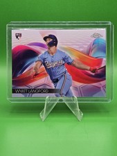 2024 Topps Chrome Update Series - Helix Wyatt Langford #HX-18 (RC)
