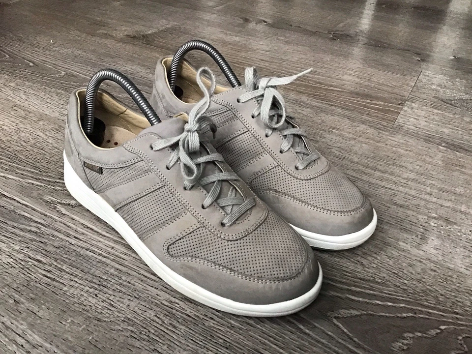 Mephisto Rebecca Mujer 9.5 Cuero Perforado Zapatos Tenis Comodidad Escorrentía Foto 2 de 4