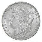 AU+ 1898 (P) Morgan Silver Dollar (1 coin) *2491