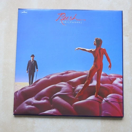 RUSH Hemispheres UK original vinyl LP in gatefold Mercury Records 1978 EX