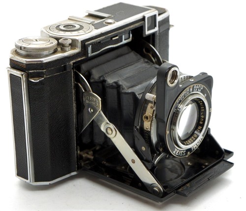 Zeiss Ikon Super Ikonta 6x6 cm camera 530/16 Carl Zeiss Jena Tessar 2.8/8cm lens - Picture 4 of 7