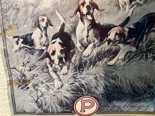 Rare Original Antique 1927 Vintage Peters Cartridge Company Arnolt Calendar - Picture 10 of 19