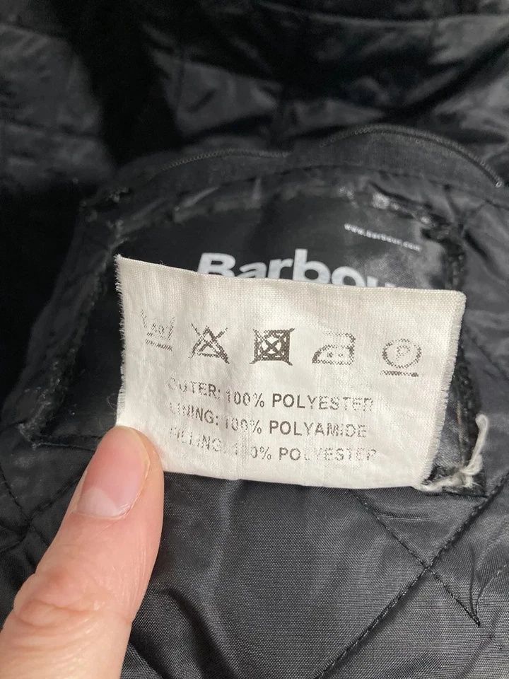 Chaqueta acolchada BARBOUR LIDDESDALE - Talla pequeña - Azul marino - Excelente estado - Para hombre Foto 3 de 4