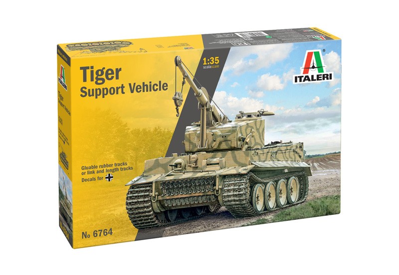 ITALERI 6764 1:35 German Tiger Support Vehicle