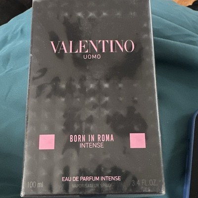 Valentino Uomo Born in Roma Intense EDP 100ml 3.4 oz Boxed See Photos