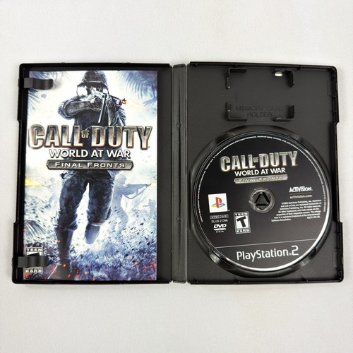 Call of Duty: World at War Final Fronts PlayStation 2 PS2 - Completo en Caja CIB - Imagen 2 de 4
