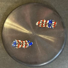 Discraft Z Sparkle Zone Black W/ Pink Webbing Limited Run Disc Golf Putter