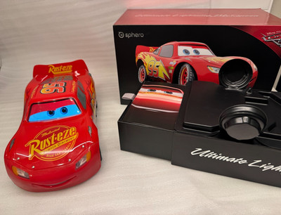 Sphero Ultimate Lightning McQueen Robot Disney Pixar Cars  OPERATIONAL See Video