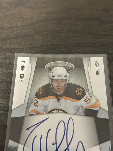 2010-11 Certified Freshman Signatures /1299 Zach Hamill #181 Rookie Auto RC - Picture 2 of 8