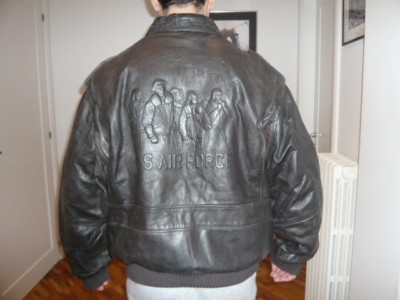 Air Force Giubbotto Aviatore Usato GIUBBOTTO PELLE AVIATORE Us Air