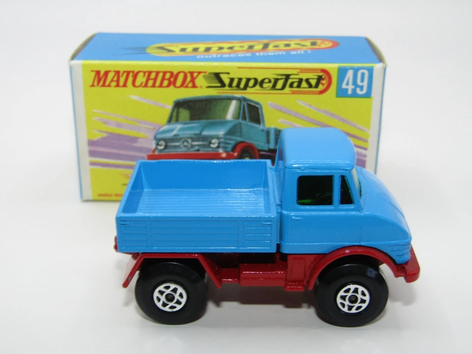 Matchbox Superfast No 49 Unimog Extremely RARE Box W/OUT NEW MIB - Image 4 of 4