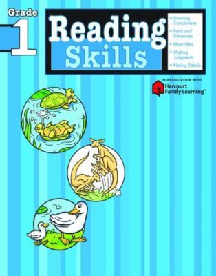 Reading Skills: Grade 1 (Flash Kids Harcourt Family Learning) 