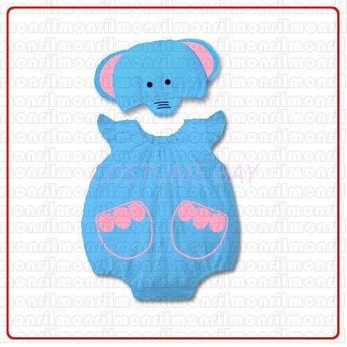 Boys Girls Baby Romper Animal Cartoon Costume Bodysuit Outfit Jumpsuit Set Hat - Picture 27 of 68
