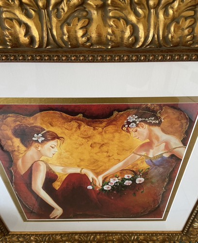 Charles Lee Embellished Giclee Framed Print Signed Limited Edition “Sisterhood" - Picture 12 of 21