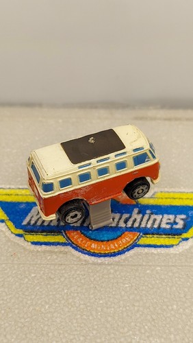 Micro Machines Red Volkswagen Microbus Van Bus LGT LGTI - Picture 6 of 11