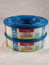 Playtex Diaper Genie Odor Lock Diaper Pail Refills - 2 Refills - 540 Bags