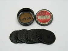 (12) Kett 1 1/4" Saw Blades 1/4 Arbor Hole  Made in the USA