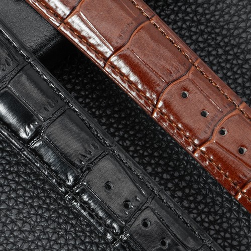 Bracelet cuir de remplacement pour Samsung Galaxy Watch Ultra 2025/ 7Ultra Watch Strap - Photo 9 sur 22