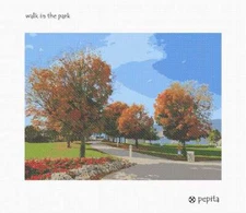 Walk In The Park Needlepoint Kit or Canvas