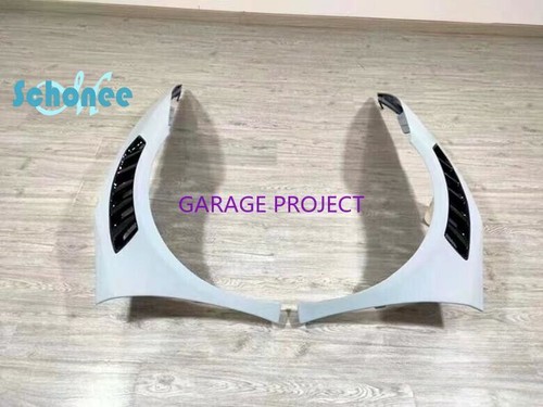 half carbon fiber front bumper fender for lamborghini huracan lp580 lp610 evo - Picture 2 of 10