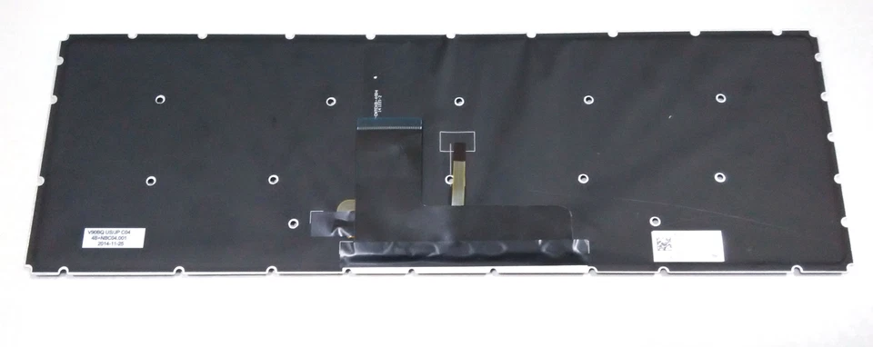 Nuevo para Teclado Toshiba Satellite L70-C L75-C P50-C P55-C P55W-C Retroiluminado EE. UU. Foto 3 de 4