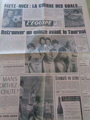 journal l'équipe 11/07/77 CYCLISME TOUR DE FRANCE 1977 MERCKX