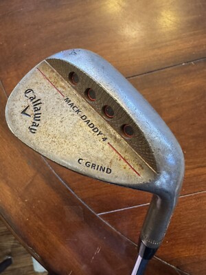 Callaway Golf Sand Wedge Raw Mack Daddy 54/8 C Grind Sharp Grooves