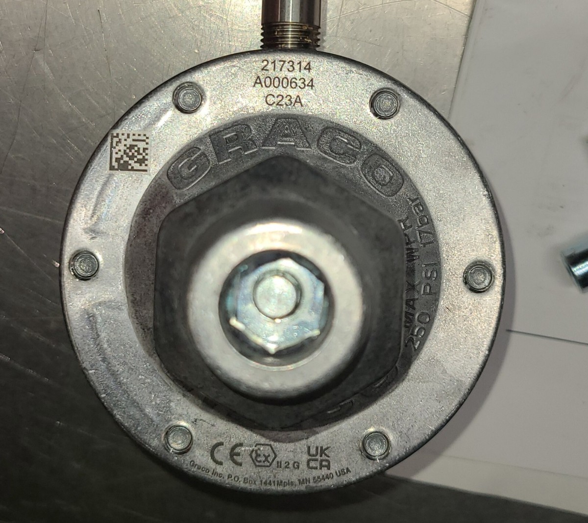 Graco 217314 Low Pressure Fluid Regulator | eBay