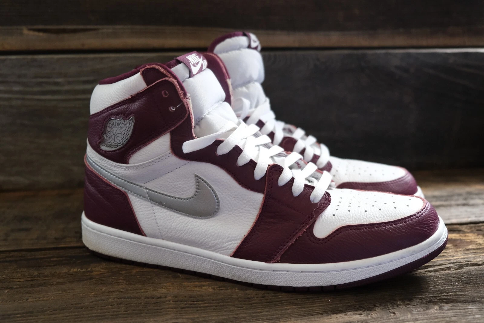 Nike Air Jordan 1 High Bordeaux taglia 14