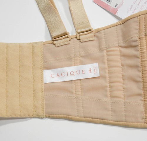 Reggiseno con ferretto multidirezionale leggermente foderato Cacique collezione moderna nuovo con etichette taglia 38H - Foto 5 di 6