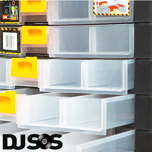 3 4 5 Storey Portable Parts Craft Organiser Storage Case Locking Drawer Boxes - Picture 11 of 11
