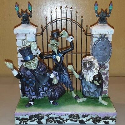 Disney Parks Jim Shore Haunted Mansion Beware Of Hitchhiking Ghosts Figure New | eBay