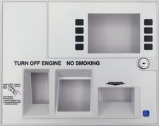 New Gilbarco Veeder-Root Advantage EPP CRIND Dispenser Door White