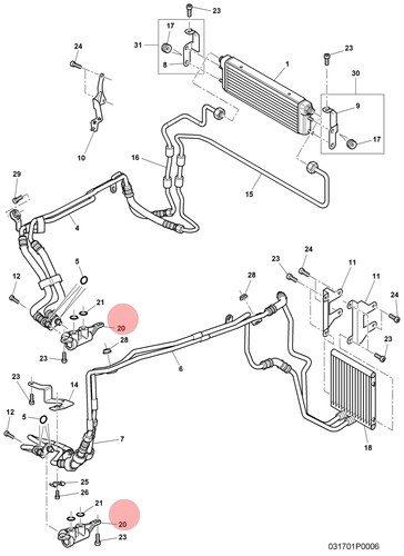04-19 BENTLEY CONTINENTAL FLYING SPUR GTC GT OIL TEMPERATURE REGULATOR OEM - Picture 7 of 7