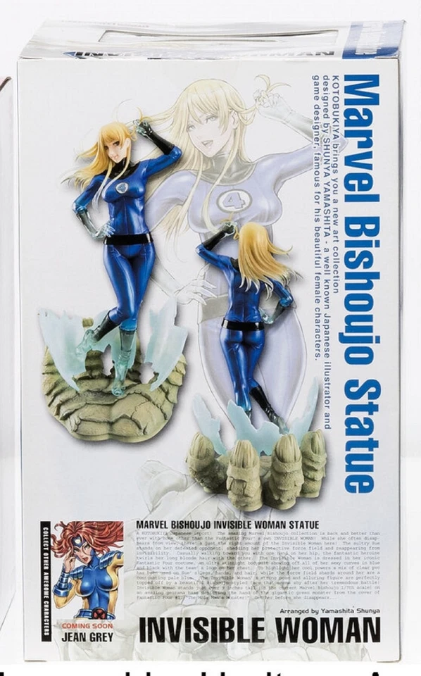 SEALED Invisible Woman Bishoujo SDCC Only 500 made  Statue Figurine KOTOBUKIYA - Image 3 of 4