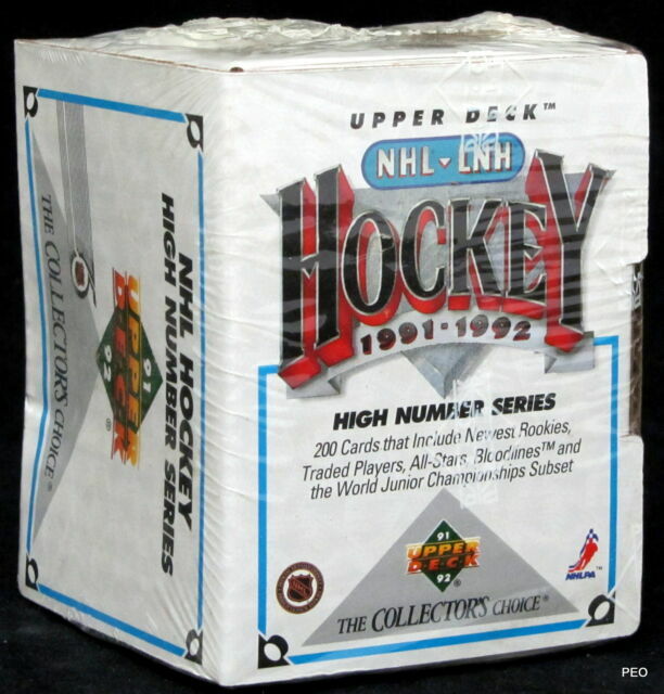 Lot Detail - 1991-92 Upper Deck Hockey- 2 Sets
