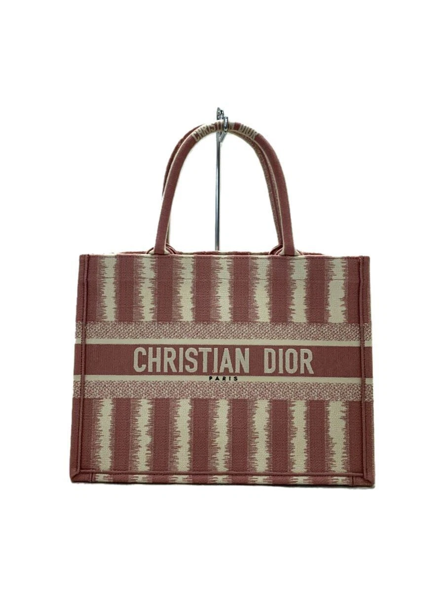 Livre fourre tout Christian Dior toile moyenne rose occasion