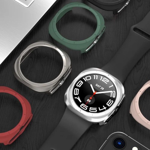 Frame Edge Shell PC Matte Screen Protector for Samsung Galaxy Watch Ultra 47MM - Zdjęcie 6 z 16