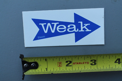 UNION Skateboard Wheels Weak Blue White 90's GB3 Vintage