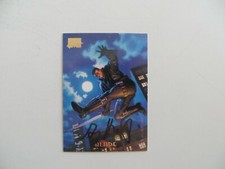 1994 MARVEL MASTERPIECES BLADE CARD SIGNED GREG HILDEBRANDT, COA  POA