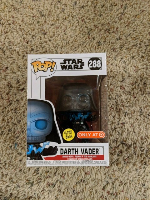 glow in the dark darth vader funko pop
