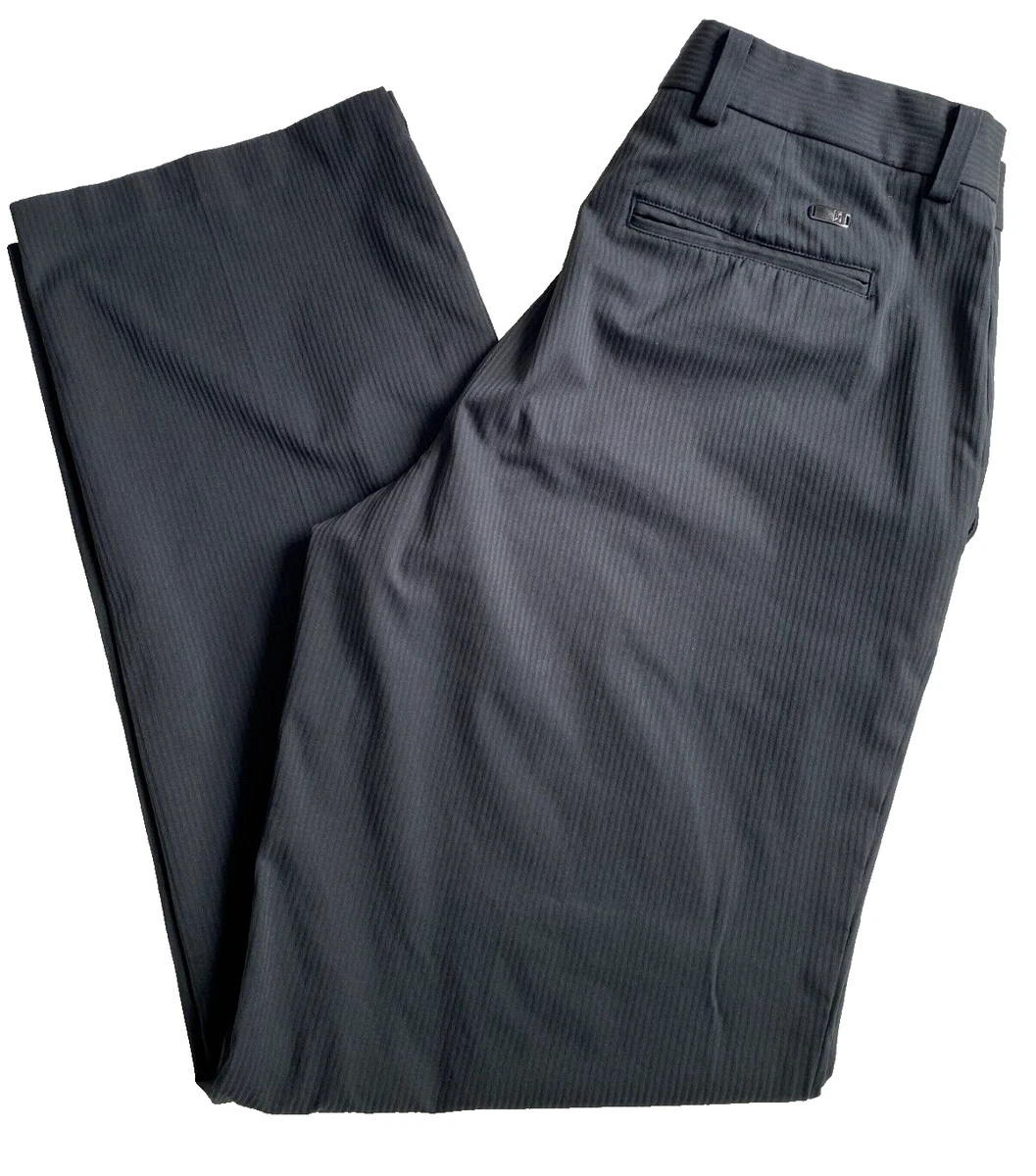 NIKE Tiger Woods Collection Black Stripe Men s Golf Pants Size