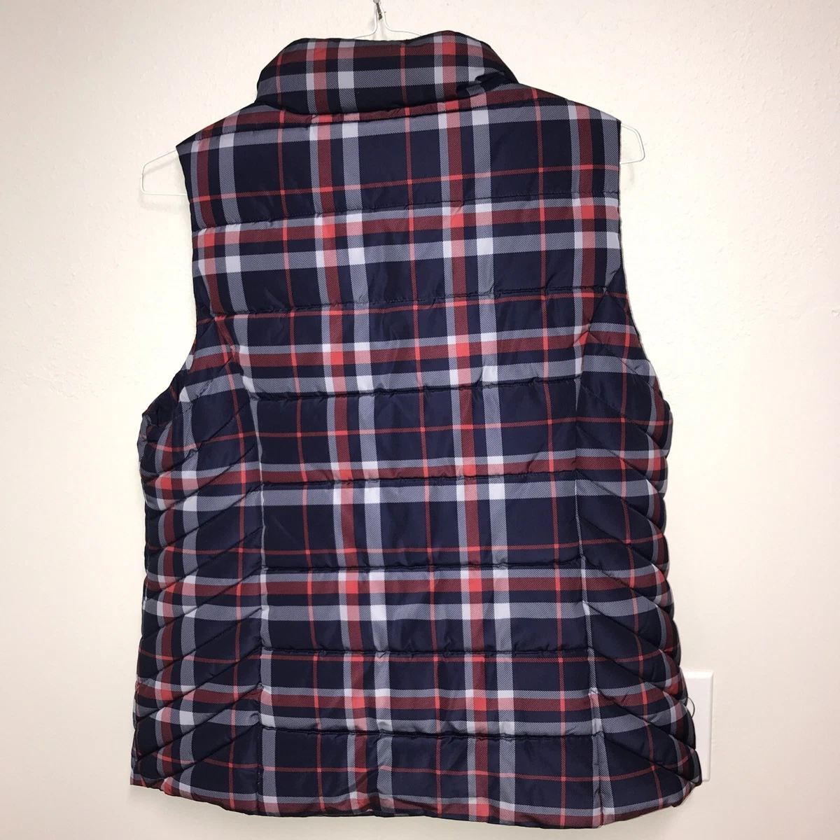 Tommy hilfiger top plaid vest