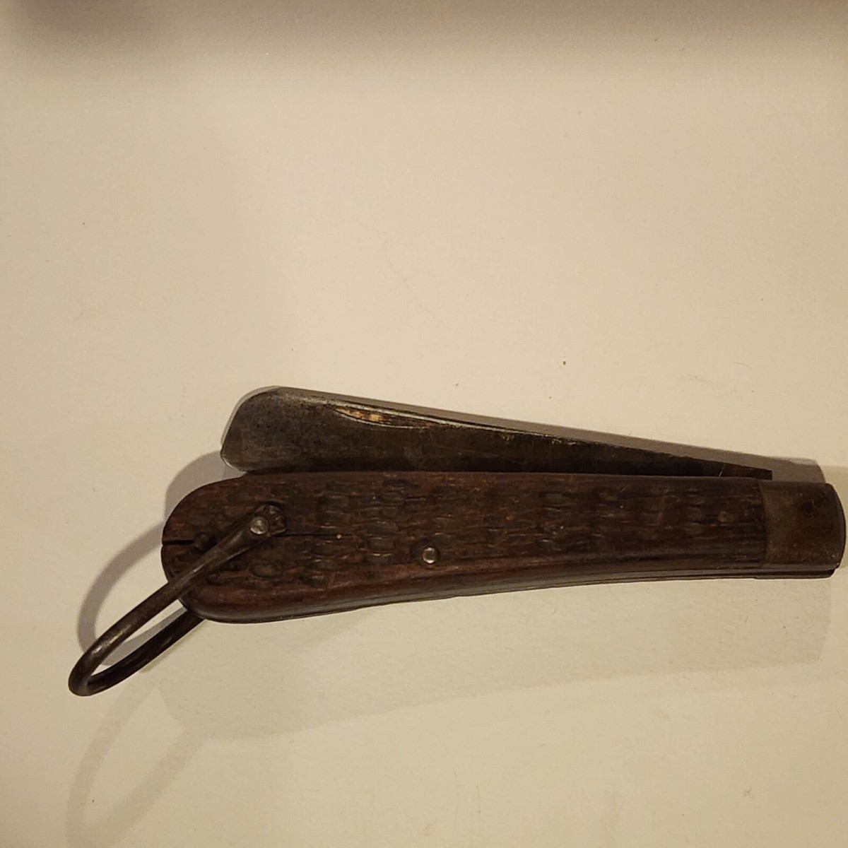 WW2 Era Camillus 4 Line Tang Stamp Knife *AS IS * For