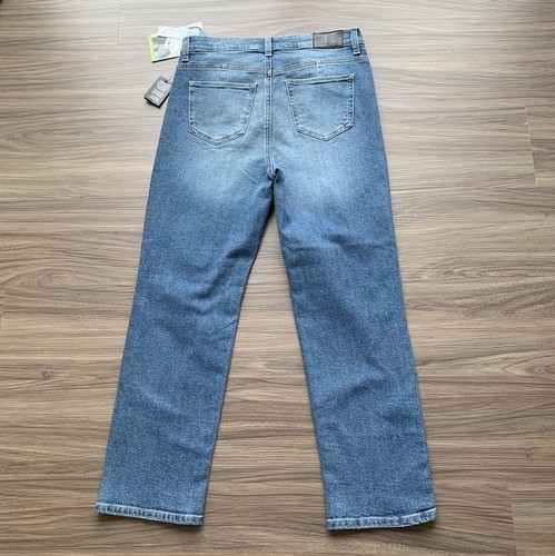 Sale! Kendall + Kylie The Icon High Rise Straight leg Blue Jeans Size 9/29 - Picture 8 of 11