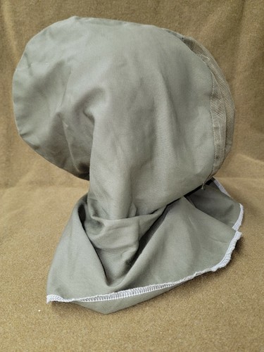 Vintage US Army Mosquito Net for Head and Protective Gloves Set - Picture 2 of 5